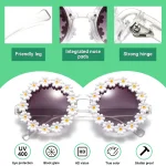 12-100Pcs-Round-Flower-Sun-Glasses-for-Girls-Kids-Daisy-Sunglasses-Outdoor-Sun-Protection-Eyewear-Beach