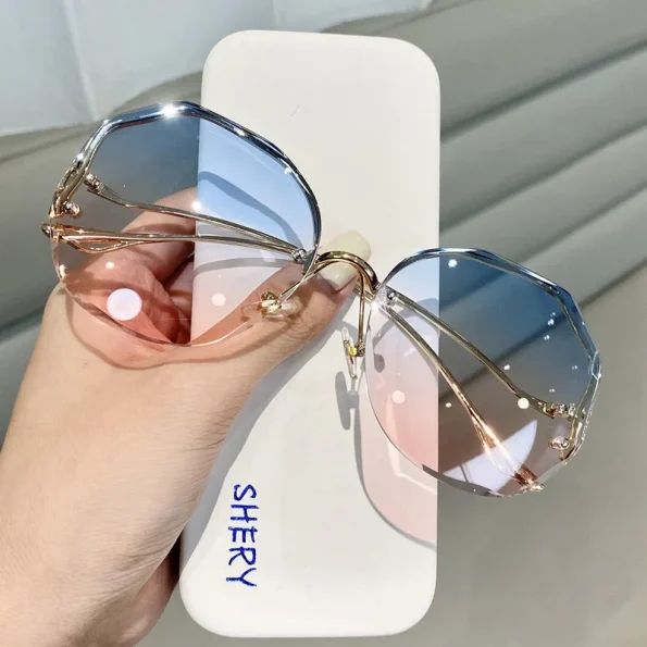 2024-Luxury-Round-Gradient-Sunglasses-Women-Metal-Curved-Eyewear-Ocean-Rimless-Fashion-Sun-Glasses-Ladies-UV400-1