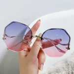 2024-Luxury-Round-Gradient-Sunglasses-Women-Metal-Curved-Eyewear-Ocean-Rimless-Fashion-Sun-Glasses-Ladies-UV400