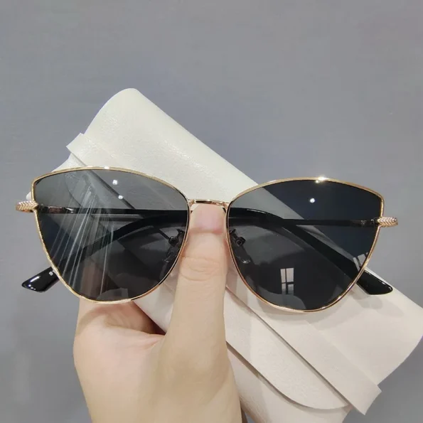 2024-Retro-Travel-Uv400-Popular-Eyewear-Trending-Metal-Small-Vintage-Sunglasses-Black-Cat-Eye-Sunglasses-Ladies
