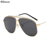 46224-Pilot-Metal-Frame-Sunglasses-Men-Women-Fashion-Uv400-Glasses