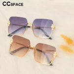 53568-Half-Frame-Luxury-Women-Brand-Sunglasses-Pearl-Square-Fashion-Shades-UV400-Vintage-Glasses