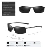 Aoron-Polarized-Sunglasses-Mens-Women-Driving-Mirror-Sun-Glasses-Metal-Frame-Goggles-UV400-Anti-Glare-Sunglasses