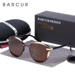 BARCUR-Polarized-Sunglasses-Women-Luxury-Round-Sun-Glass-for-Women-Ladies-Female-Shade-Lunette-De-Soleil