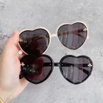 Cartoon-Little-Bee-Sunglasses-For-Girl-Cute-Sweet-Heart-Shaped-Sunshade-UV-Protection-Glasses-Outdoor-Sports