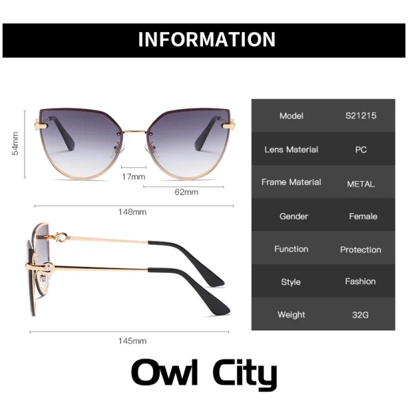 Cat-Eye-Sunglasses-Women-Vintage-Rimless-Sun-Glasses-Men-Retro-Eyeglasses-Classic-Shades-Eyewear-Shades-UV400-3