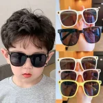 Children-sunglasses-2023-fashion-square-kids-Sunglasses-boy-girl-Square-goggles-Baby-travel-glasses-6-colors
