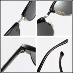 Classic-Half-Frame-Polarized-Sunglasses-Men-Women-Retro-Rivet-Small-Sun-Glasses-Male-Popular-Black-Anti