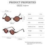 Fashion-Vintage-Round-Steampunk-Sunglasses-Men-Women-2023-Luxury-Brand-Punk-Sun-Glasses-For-Male-Small