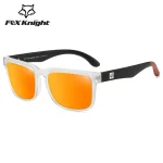Fox-Knight-Ken-block-men-s-polarized-sunglasses-beach-surfing-Sunglasses-UV400-UV-proof-square-Sunglasses