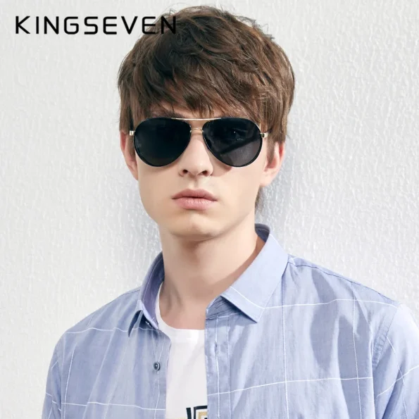 KINGSEVEN-Gold-Photochormic-Aluminum-Magnesium-Men-s-Sunglasses-Polarized-Coating-Mirror-Fashion-Glasses-Male-Eyewear