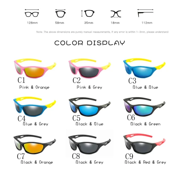 Kids-Boy-Sports-Sun-Glasses-TR90-Cool-Sunglasses-Outdoor-Goggle-UV-Protection-Eyewear-Balance-car-slide-5