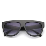 MAYTEN-Lady-Flat-top-Oversized-Sunglasses-Women-Female-Big-Frames-UV400-Cat-Eye-Sunglass-Electroplated-Rivet