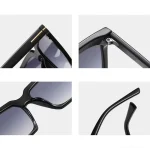 New-Large-Frame-Square-Sunglasses-Women-Decorative-Rice-Nail-Fashion-Sun-Glasses-Men-Outdoor-Driving-Eyewear