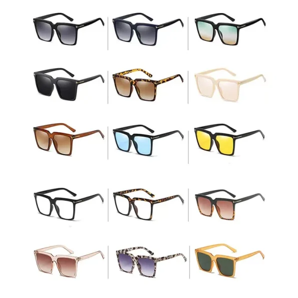 New-Large-Frame-Square-Sunglasses-Women-Decorative-Rice-Nail-Fashion-Sun-Glasses-Men-Outdoor-Driving-Eyewear-5