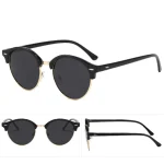 Retro-Rice-Nail-Color-Film-Sunglasses-Anti-Ultraviolet-Fashion-Trend-All-Match-Reflective-Sunglasses-Oculos-Dsol