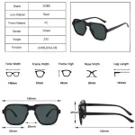 SO-EI-Square-Women-Retro-Sunglasses-Clear-Ocean-Gradient-Lens-Shades-UV400-Men-Fashion-Trending-Leopard