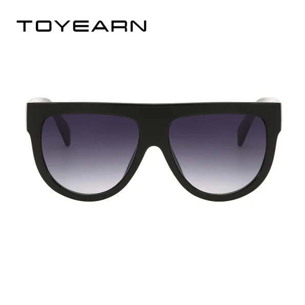TOYEARN-Fashion-Brand-Designer-Vintage-Flat-Top-Sunglasses-Women-Rivet-Shades-Sun-Glasses-For-Female-Gafas-3