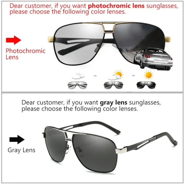 Top-Aluminum-Magnesium-Square-Polarized-Photochromic-Sunglasses-Men-Sun-Glasses-Military-Safety-Driving-Oculos-De-Sol-2