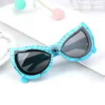 WINFUL-Kids-Spider-Sunglasses-Boy-Girl-Cat-Eye-Flexible-Sun-Glasses-UV400-Anti-UVA-UVB-Sunshades