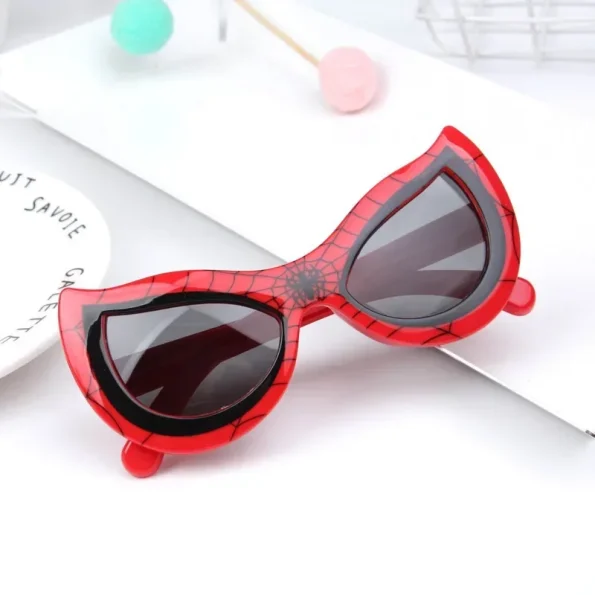 WINFUL-Kids-Spider-Sunglasses-Boy-Girl-Cat-Eye-Flexible-Sun-Glasses-UV400-Anti-UVA-UVB-Sunshades