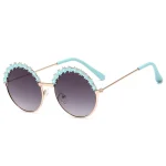 flower-fashion-New-Sunglasses-children-s-round-children-s-Metal-Sunglasses-children-s-glasses